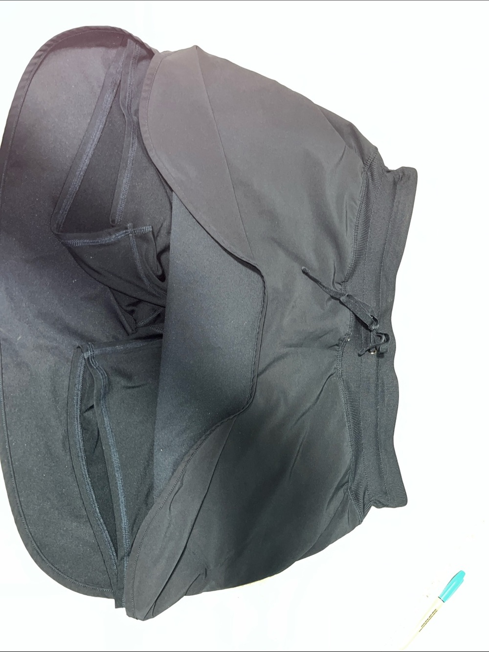 SanSara Black Active Skort with Built-In Shorts#B007